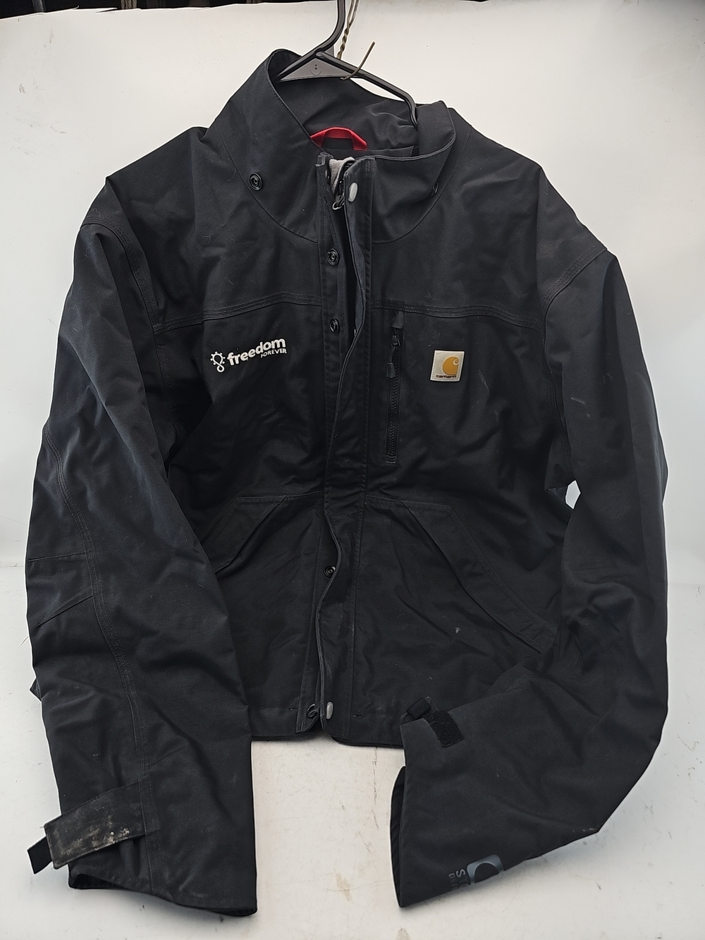 Carhartt Storm Defender Black Waterproof Hooded Jacket
